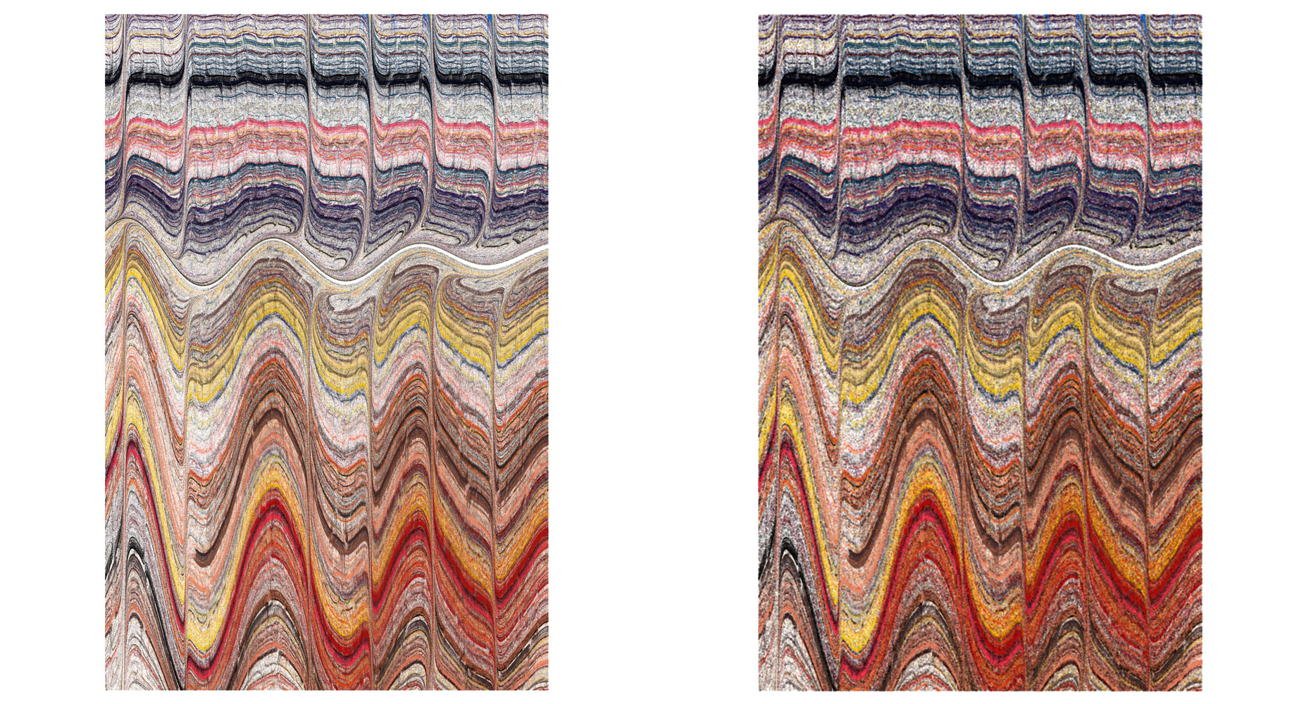 Jos Vromans | Artwork | An original render and a 'grainy' version for a test mint