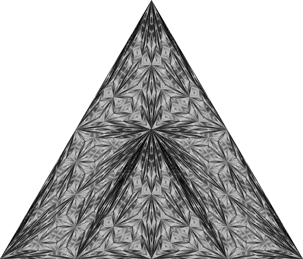 Jos Vromans | Artwork | Jos Vromans | Math Art | Triangle Subdivision 20 iterations
