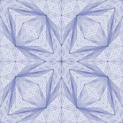 Jos Vromans | Artwork | Triangle Subdivision mint number 107
