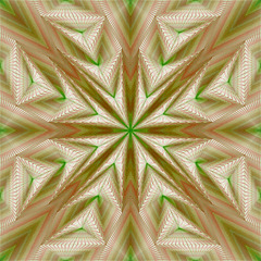 Jos Vromans | Artwork | Triangle Subdivision mint number 202