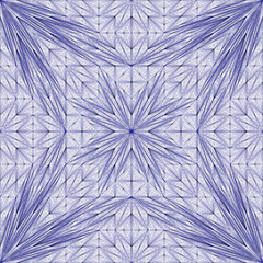 Jos Vromans | Artwork | Triangle Subdivision mint number 24