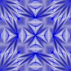 Jos Vromans | Artwork | Triangle Subdivision mint number 341