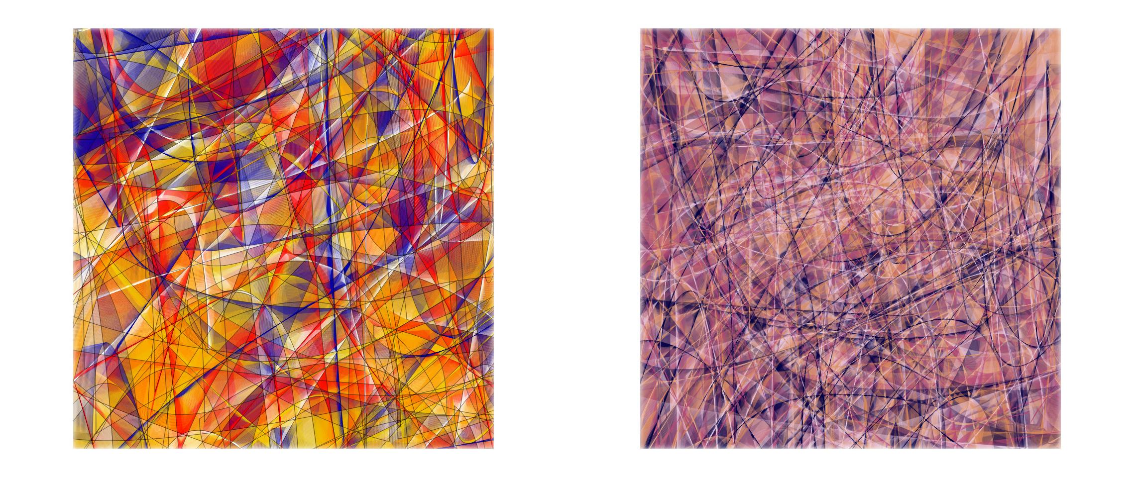 Jos Vromans | Artwork | Astratta Mint 1 and 9